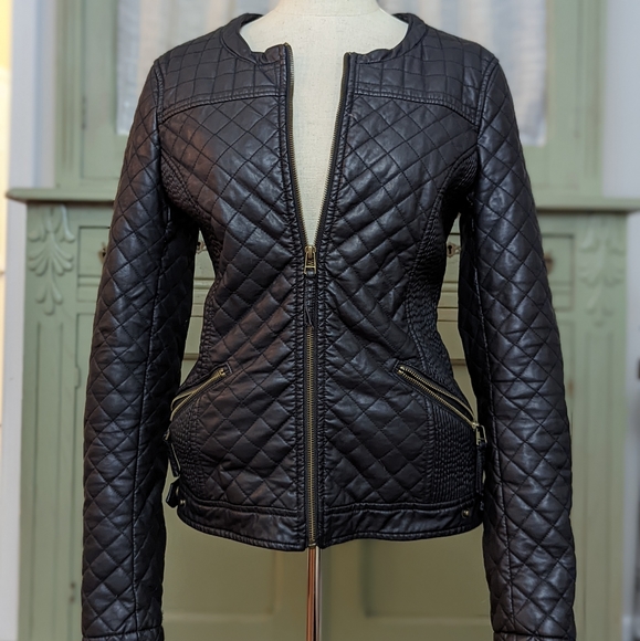 Faux leather jacket - Picture 3 of 7